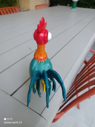 Figura Heihei Gallo Vaiana Impresión 3D