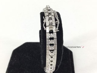 pulsera oro 18k con diamante