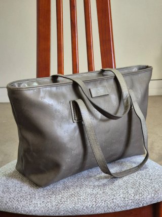 Bolsa Tote Gucci Dourada/Prateada