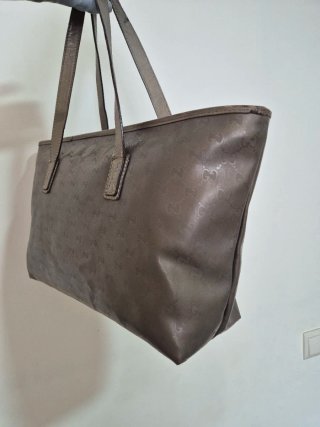 Bolsa Tote Gucci Dourada/Prateada