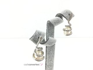 pendientes oro 18k con diamante