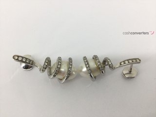 pendientes oro 18k con diamante