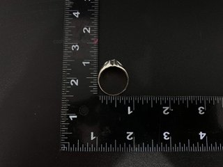 anillo oro 18k con piedra