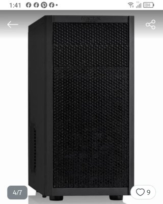 PC Fractal Design Negra