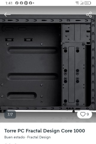 PC Fractal Design Negra