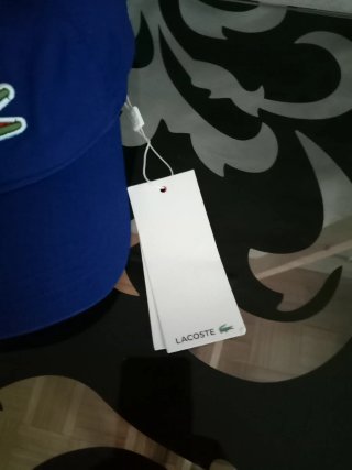 Gorra Lacoste Azul Original