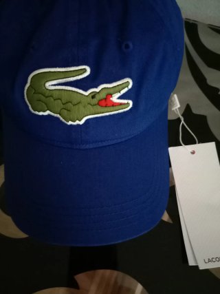 Gorra Lacoste Azul Original