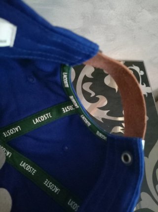 Gorra Lacoste Azul Original