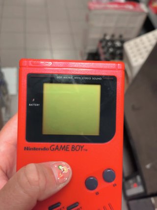 Game Boy DMG Roja Clásica Nintendo