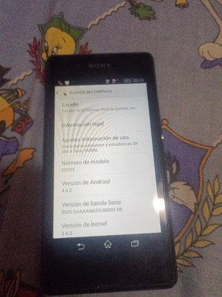 Sony Xperia M Negro.
