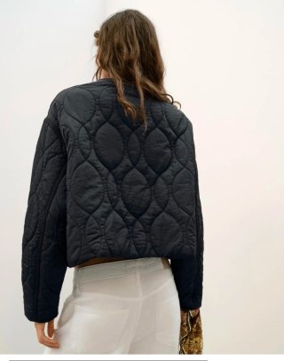 Cazadora acolchada Zara negra
