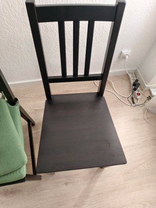 2 Sedie da Pranzo Nere