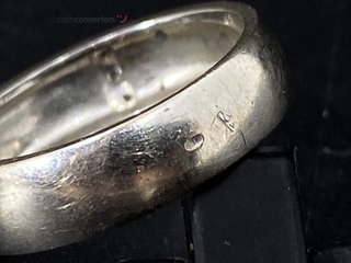 anillo oro 18k con piedra t. 1 (13,05 mm)
