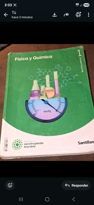 Física y química 1 Bachillerato