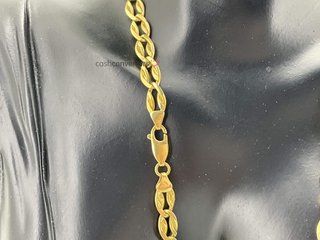 cadena oro 18k 31cm