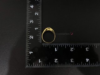 anillo oro 18k con piedra