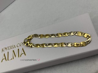 pulsera oro 18k