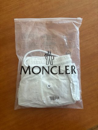 Bañador Moncler Blanco Hombre