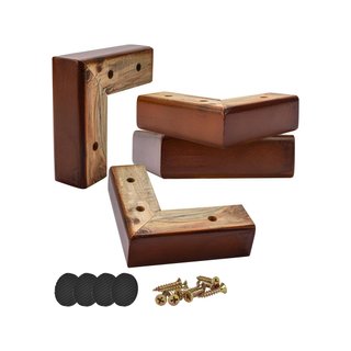 Gambe in legno massello 5cm per mobili