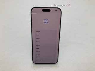 apple iphone 17 pro max 256gb