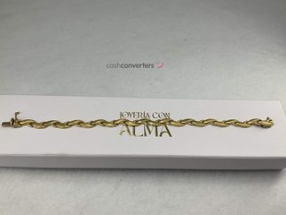 pulsera oro 18k