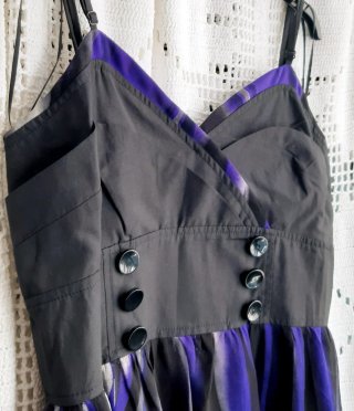 Vestido ESQUISS'S assimétrico M/L