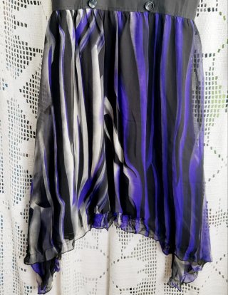Vestido ESQUISS'S assimétrico M/L