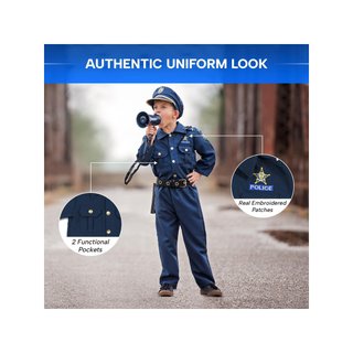 Dress Up America disfraz policía niños
