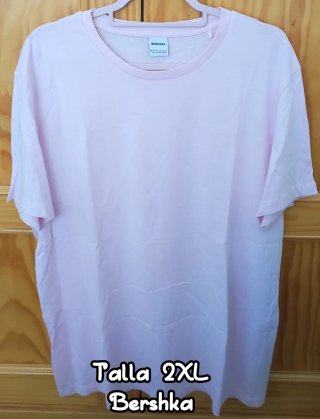 Lote 4 Camisetas Manga Corta Hombre Talla XL/2XL