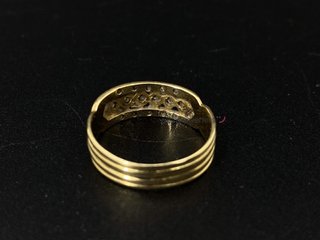 anillo oro 18k con piedra