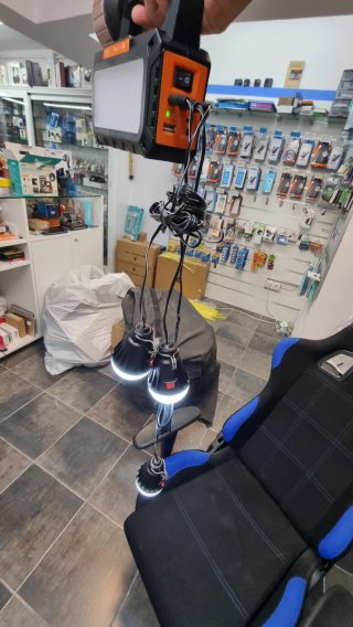 Lámpara Solar SANDA SD-6070 con Radio