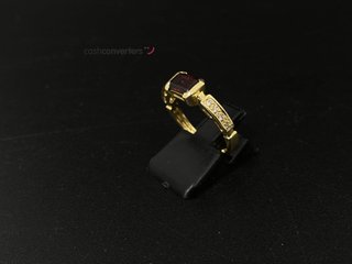 anillo oro 18k con piedra
