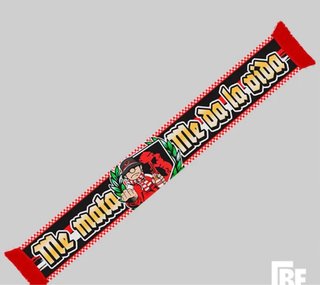 Bufanda Atlético de Madrid. ME MATA ME DA LA VIDA