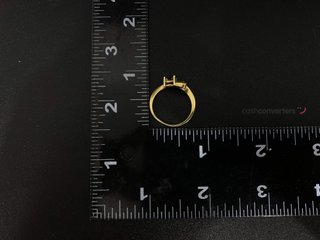anillo oro 18k con piedra