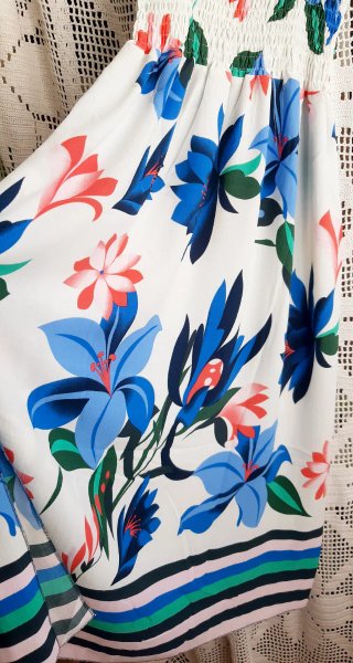 Vestido M/L MUNDO.MIX multicor floral