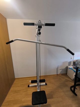 Mancuernas ajustables gimnasio discos, Banco polea