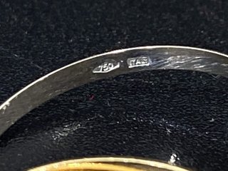 anillo oro 18k