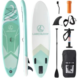 Tabla Paddle Surf Larchloop Negra y Roja