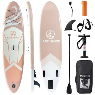 Tabla Paddle Surf Larchloop Negra y Roja