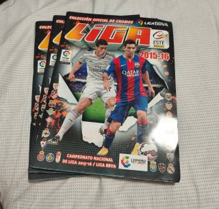 Álbumes LaLiga Vacíos Panini