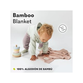 Lionelo Bamboo Blanket manta bebé ligera suave