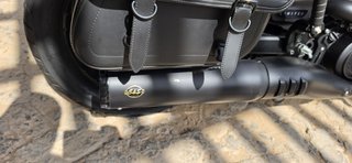 Indian Scout Bobber Negra/Marrón