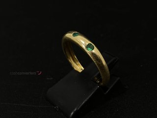 anillo oro 18k con piedra
