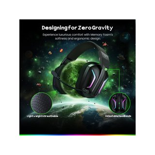 - WESEARY WG1 Auriculares gaming inalámbricos so