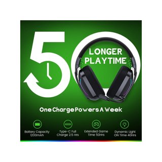 - WESEARY WG1 Auriculares gaming inalámbricos so