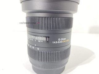 objetivos sigma sigma 12-24mm f4.5-5.6 dg hsm ii para canon ef/ef-s