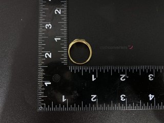 anillo oro 18k con piedra con circonita