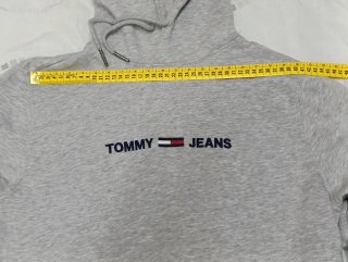 Sudadera Tommy Jeans Gris Talla M
