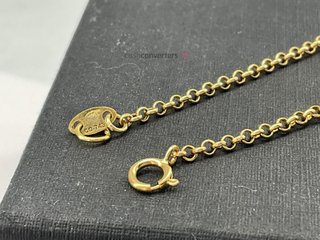 manita oro 18k con piedra