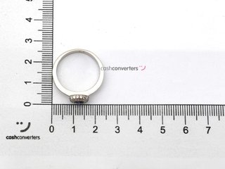 sortija oro 18k con piedra con diamante,zafiro